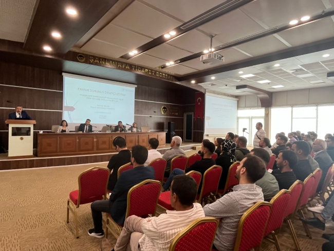 ŞANLIURFA TİCARET BORSASI EV SAHİPLİĞİNDE PAMUK SORUMLU DENETÇİ (PSD) EĞİTİMİ BAŞLADI
