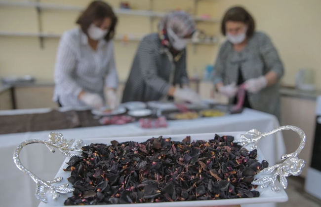 HALFETİ'NİN SİMGESİ KARAGÜL