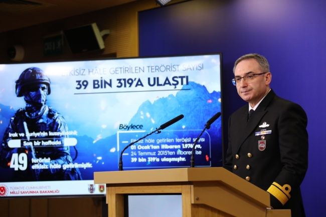 PENÇE-KİLİT’TE BUGÜNE KADAR 647 TERÖRİST ETKİSİZ HALE GETİRİLDİ