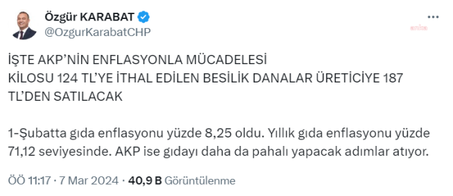 BESİLİK DANALARIN KİLOSU 3,90 DOLARA ALINDI, ÜRETİCİYE YAKLAŞIK 6 DOLARA SATILACAK.