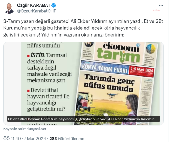 BESİLİK DANALARIN KİLOSU 3,90 DOLARA ALINDI, ÜRETİCİYE YAKLAŞIK 6 DOLARA SATILACAK.