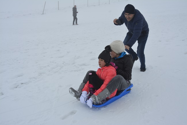 Urfa'da kayak sezonu açıldı