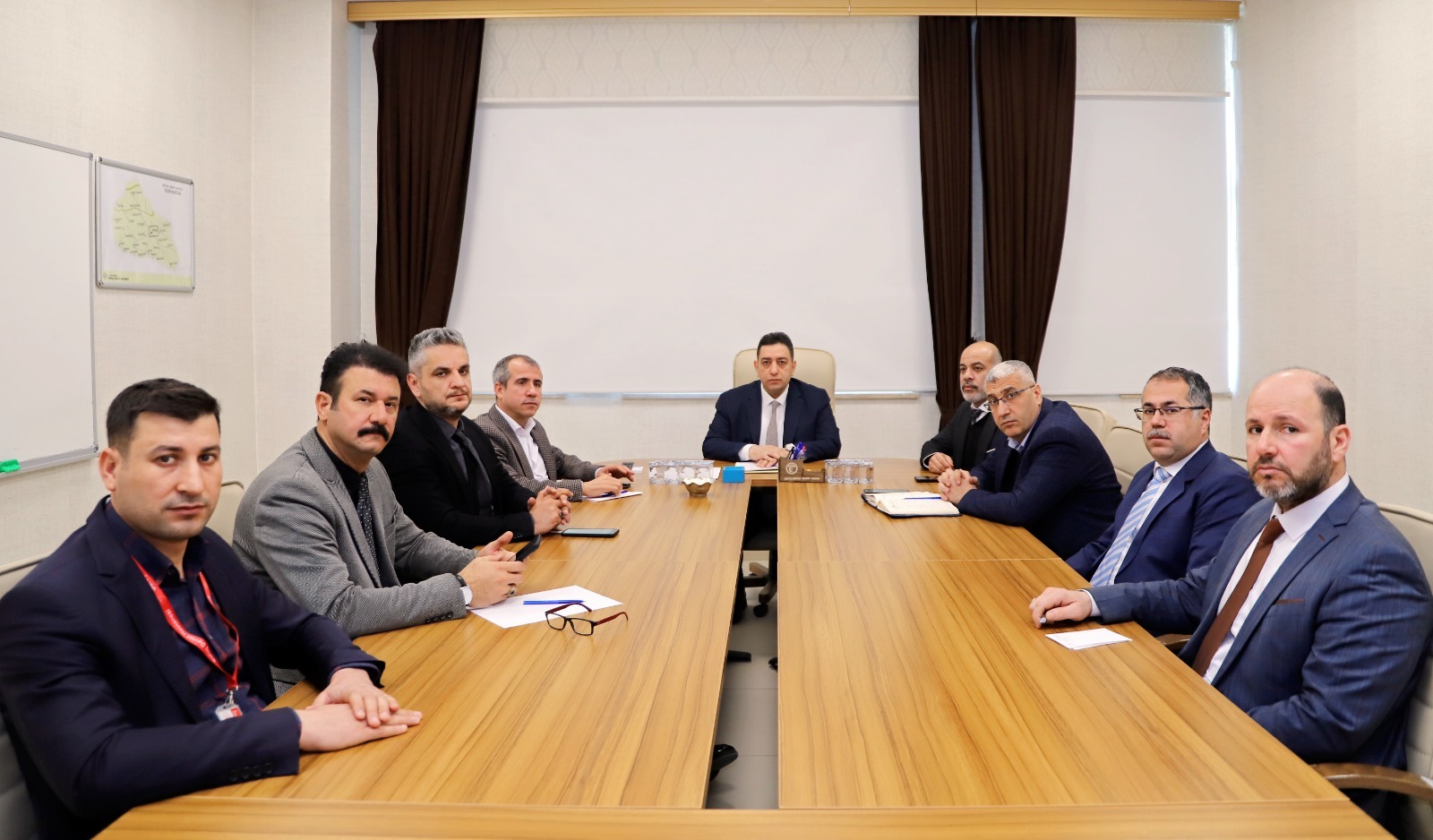 Mesaiye Suruç Devlet Hastanesini Ziyaret Ederek başladı