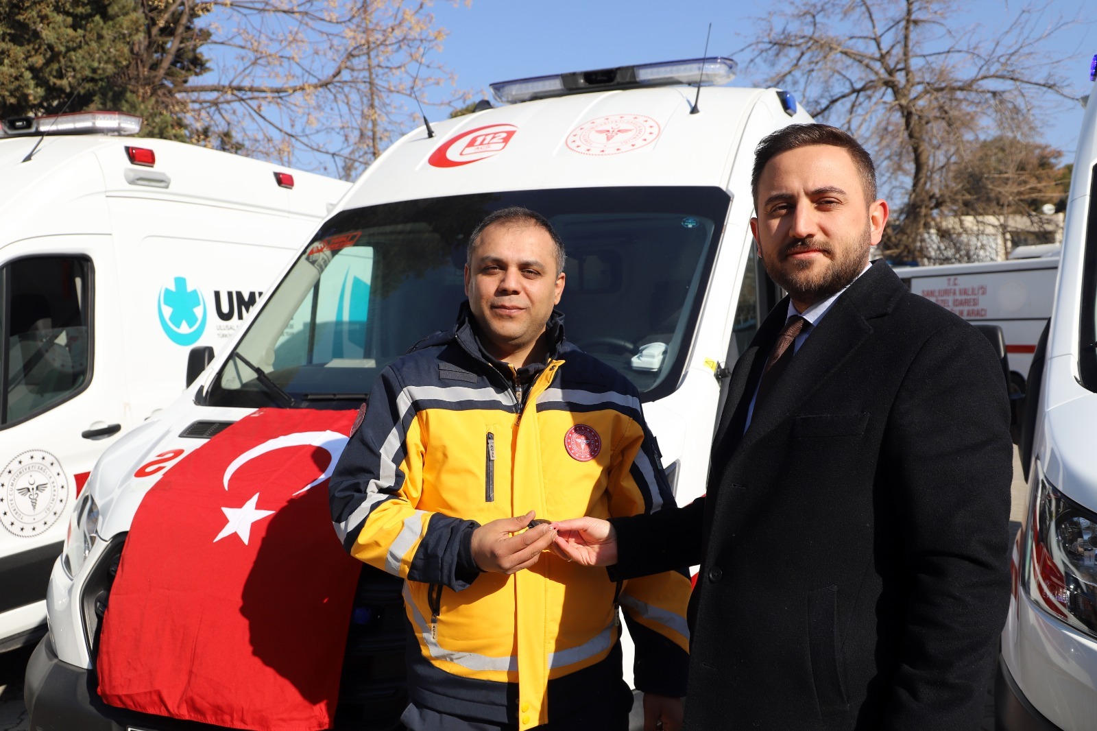 Şanlıurfa'ya 11 Yeni Araç! Acil Sağlık Hizmetleri Güçlendi!