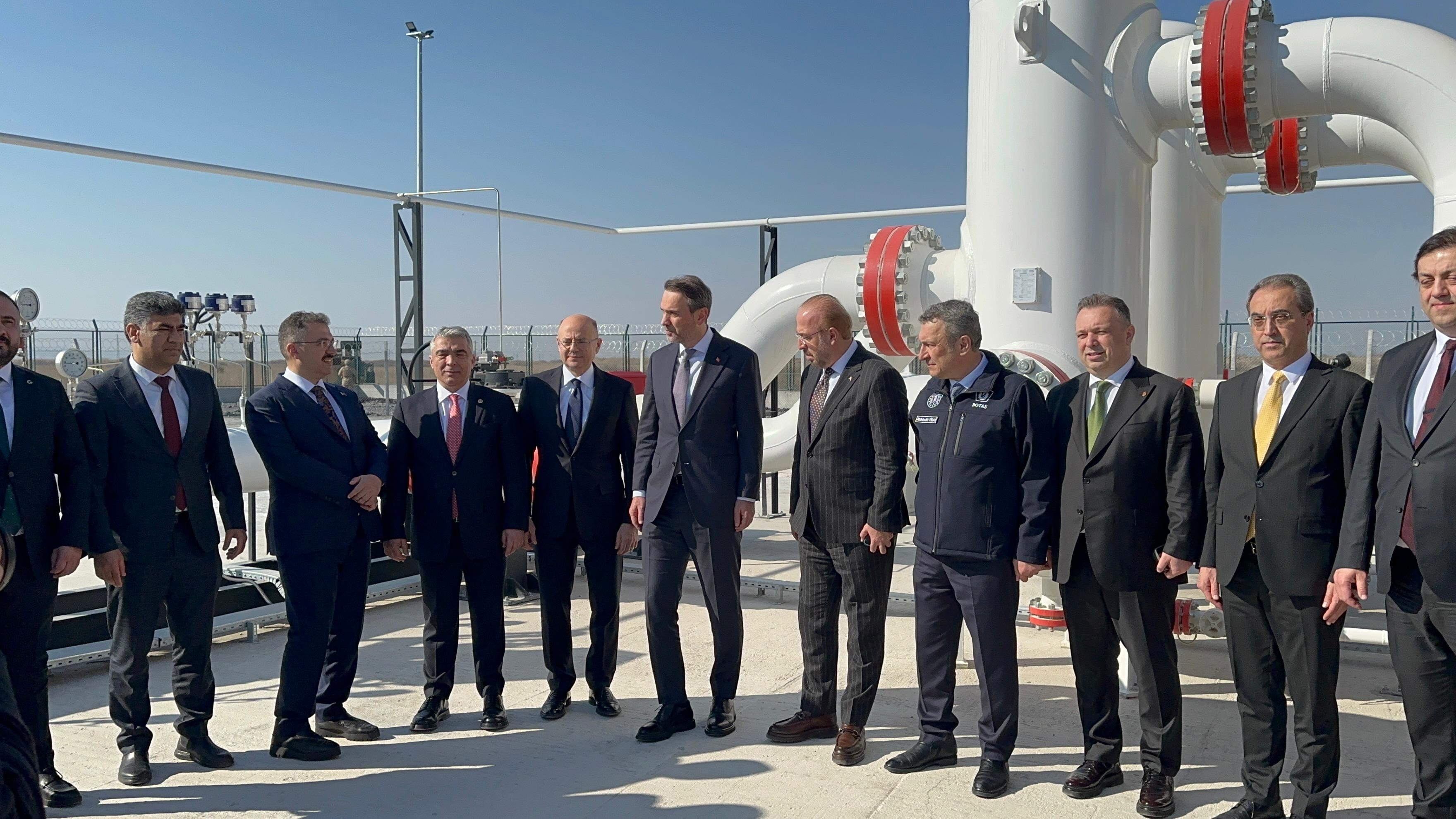 Iğdır-Nahçıvan Doğal Gaz Boru Hattı Açıldı