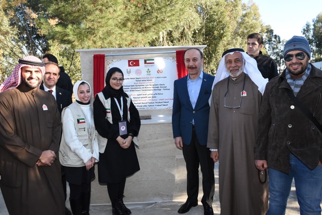 Kuveytli Hayırseverlerden Urfa'ya Bir Okul Daha
