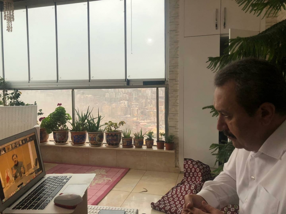Başkan Kaya Hisarcıklıoğlu ile Urfayı konuştu