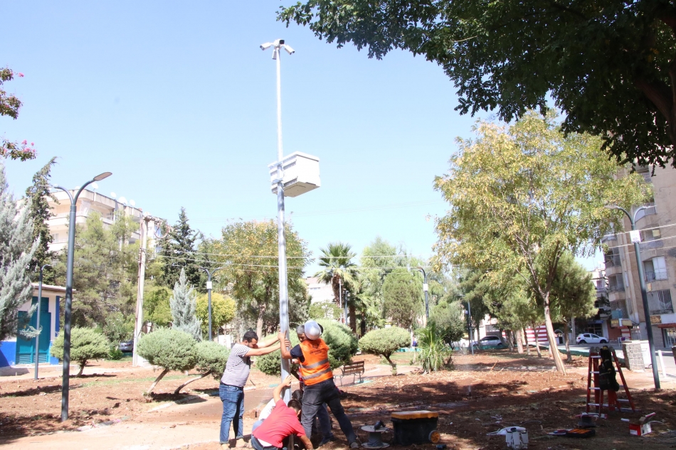 Haliliye'de Parklarda Sonbahar Hazırlığı