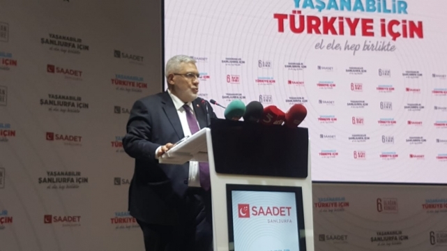 Saadet Partisi 6. olağan kongresi gerçekleşti , Başkan Karamollaoğlu'ndan önemli açıklamalar