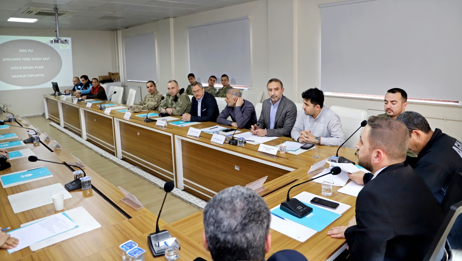 ŞANLIURFA’DA AFET SAĞLIK HAZIRLIK TOPLANTISI GERÇEKLEŞTİRİLDİ