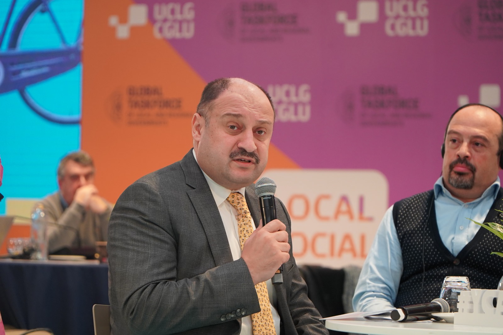 BAŞKAN GÜLPINAR, BARSELONA’DA UCLG TOPLANTISINA KATILDI