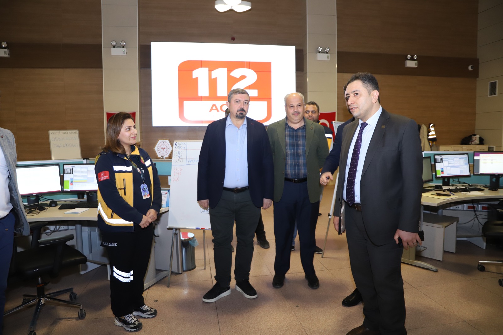 Bebeği Kurtaran 112 Personeline Teşekkür