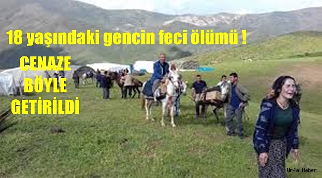 18 yaşındaki gencin feci ölümü