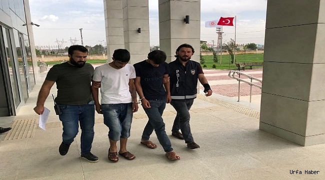 Akçakale'de acilden motor çaldılar
