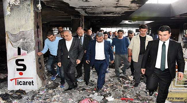 Fakıbaba pasaj esanfını ziyaret etti