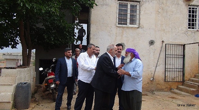 HÜDA PAR Şanlıurfa adaylarından köy ziyaretleri