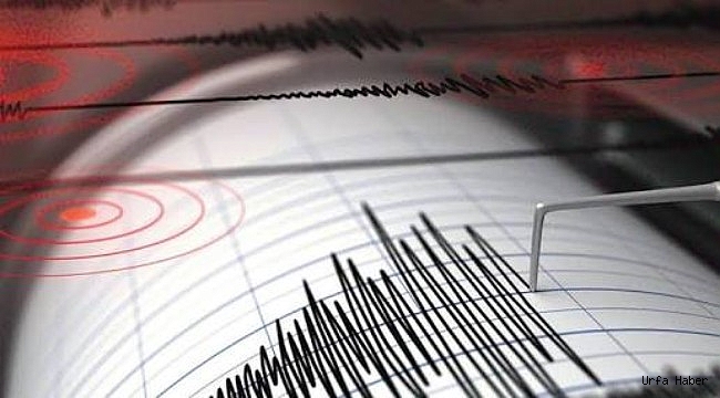 Şanlıurfa'da deprem!