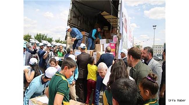 Şanlıurfa'dan Afrin'e insani yardım