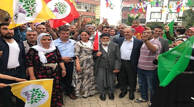 Siverek’te HDP rüzgarı esti