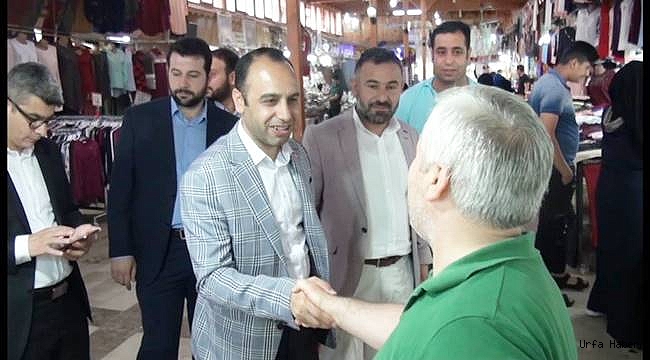 Toru çarşı esnafını ziyaret etti