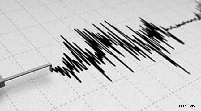 Urfa'da Deprem