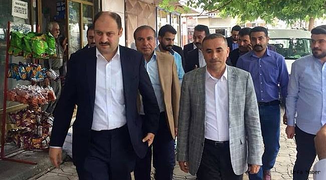 Gülpınar Eyyübiye’de Halkla ve Esnafla Bir Araya Geldi