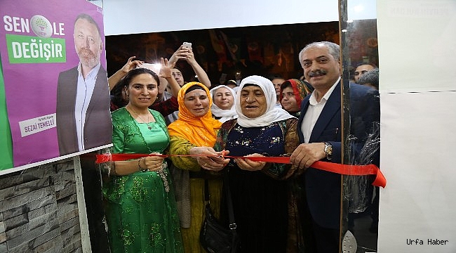 HDP Haliliye'de seçim bürosu açtı