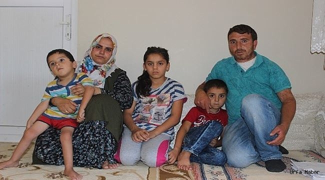 Gözleri önünde eriyen çocukları için yardım bekliyorlar