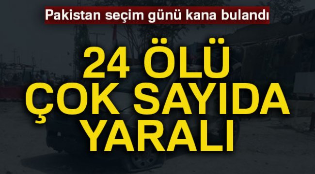 Pakistan’da patlamaların gölgesinde seçim