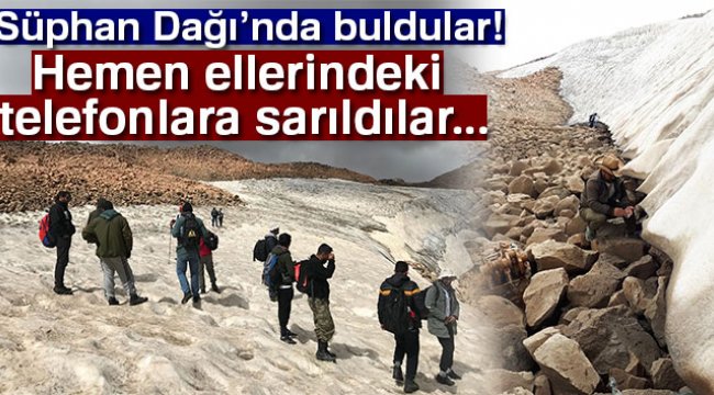 Süphan Dağı’nda İngiliz uçağının parçaları bulundu