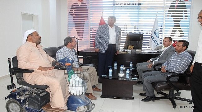 Vekil Özşavlı’dan Başkan Ayhan’a ziyaret