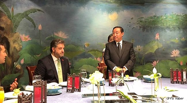 Çin'li Bakandan Önen'e akşam yemeği