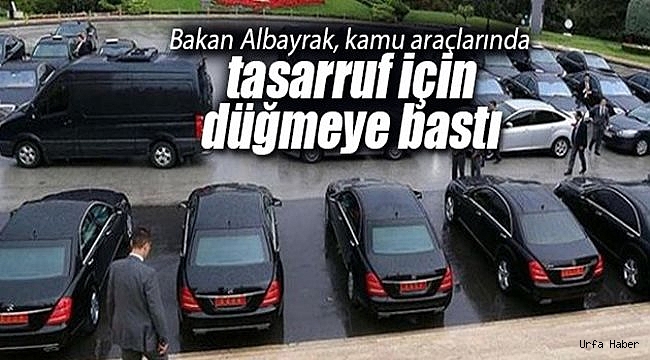 Kamuda araç tasarrufu başlıyor