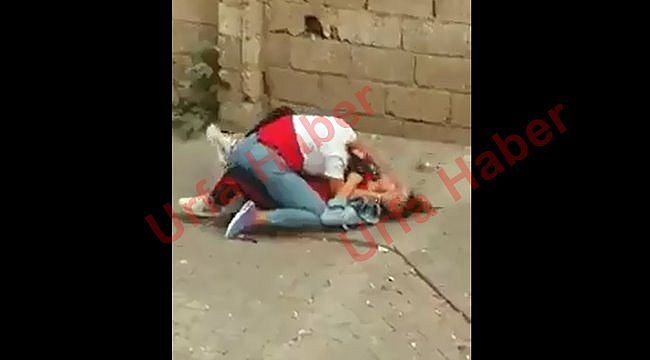 Urfa'da liseli kızların kavgası sosyal medyayı salladı