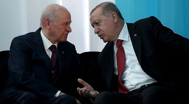 Erdoğan ile Bahçeli bir araya geldi