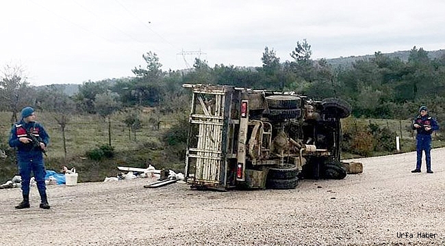 Tarım işçileri kaza yaptı: 30 yaralı