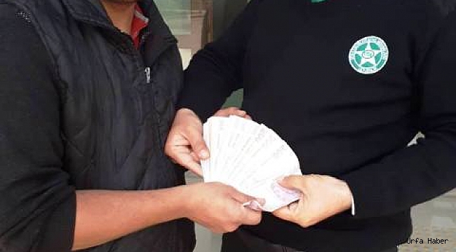 Viranşehir'de takdir edilecek davranış!
