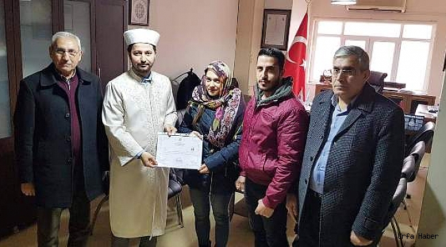 Ukraynalı gelin Müslüman oldu
