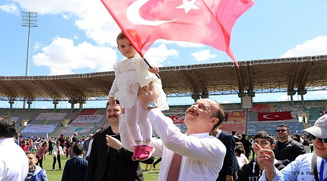Çocuklar Bayramlarını Bayram Gibi Kutladılar