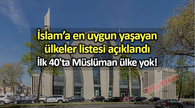 İslam’a en uygun yaşayan ülkeler listesi