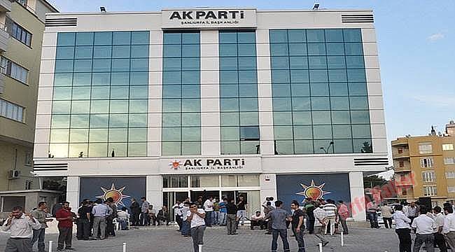 Urfa AKP'de başkan adayları çıkmaya başladı