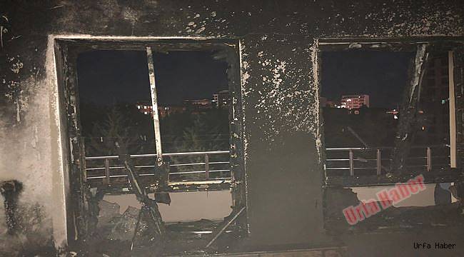 Adıyaman’da ev yangını