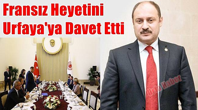 Gülpınar, Fransız heyeti Urfa'ya getiriyor