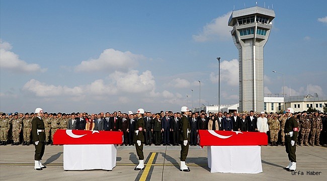 Şehitler Keskin ve Tekin'in cenazeleri memleketlerine uğurlandı