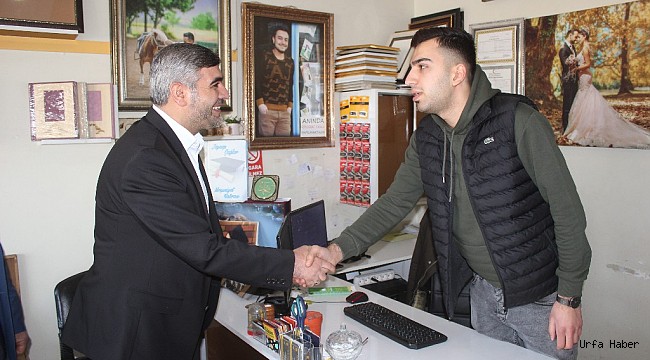 HÜDA PAR'dan Haliliye Esnafına Ziyaret