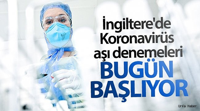 Koronavirüs aşı denemelerine bugün başlanıyor