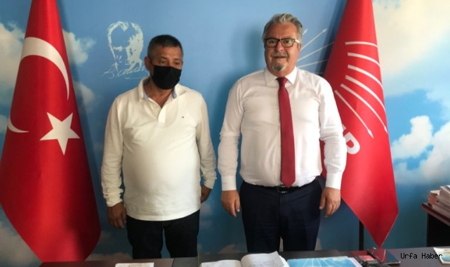 CHP Eskişehir İl Başkanı Taş Necdet Kardeniz'e konuştu