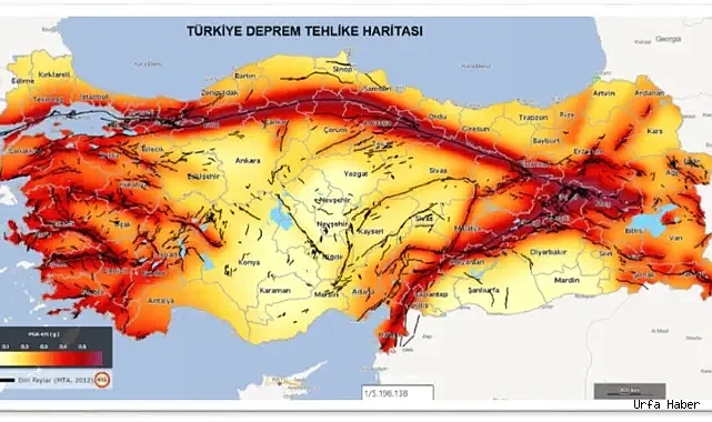 "24 ŞEHİR VE 110 İLÇE FAY HATTI ÜZERİNDE"