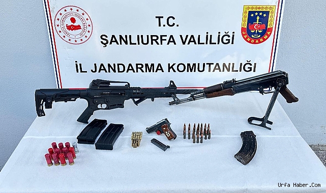 ŞANLIURFA’DA RUHSATSIZ SİLAH OPERASYONU: 1 GÖZALTI