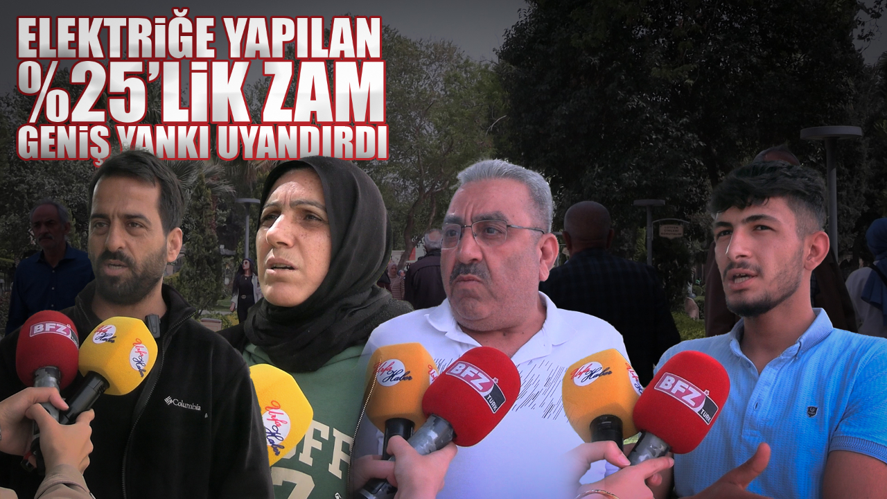 Elektriğe %25 Zam, Urfa’da Tepki Topladı!